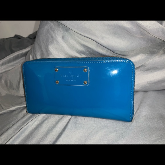kate spade Handbags - Blue Kate Spade ♠️ wallet